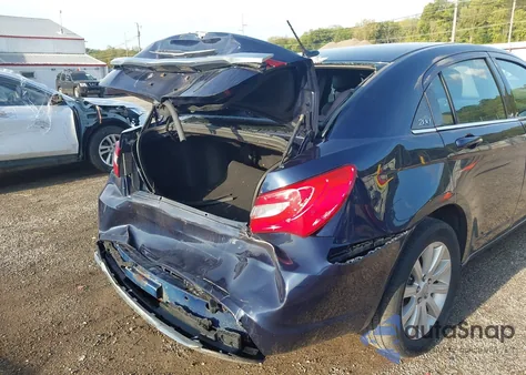 2013 Chrysler 200 Touring from USA, damaged, VIN 1C3CCBBB5DN539693